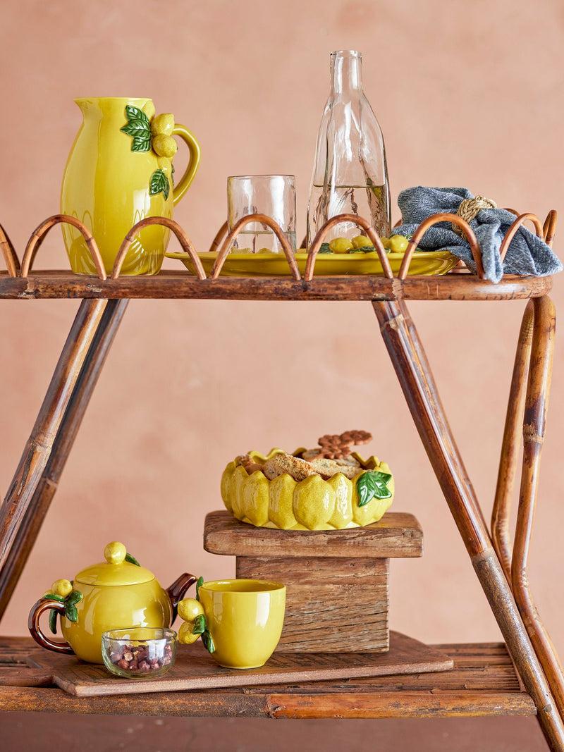 Bloomingville Creative Collection Limone Krug, Gelb, Steingut Günstiger Verkauf