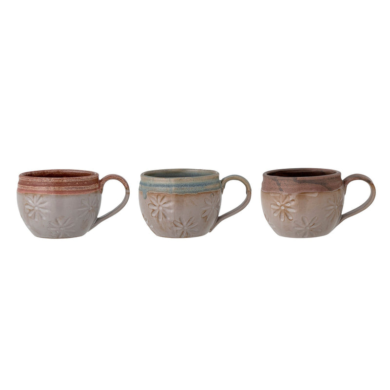 Bloomingville Creative Collection Aster Becher, Braun, Steingut