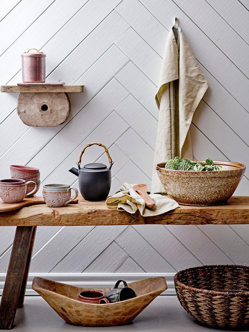 Bloomingville Creative Collection Aster Becher, Braun, Steingut Limitierter Zeitrabatt