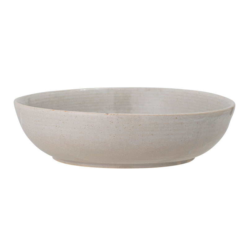 Bloomingville Taupe Schale, Grau, Steingut