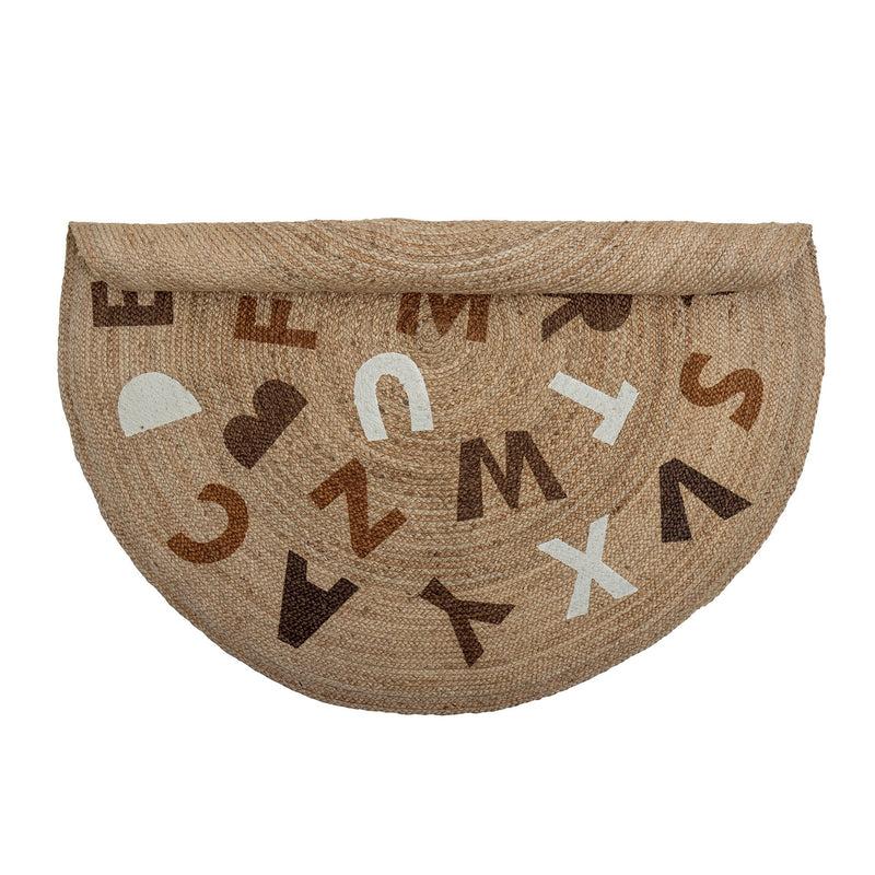 Bloomingville MINI Dinne Teppich, Braun, Jute Online Shopping