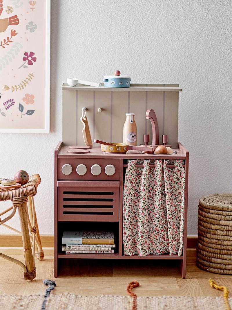 Bloomingville MINI Pippi Mini-Ofen, Braun, FSC®100%, MDF Saisonschlussverkauf