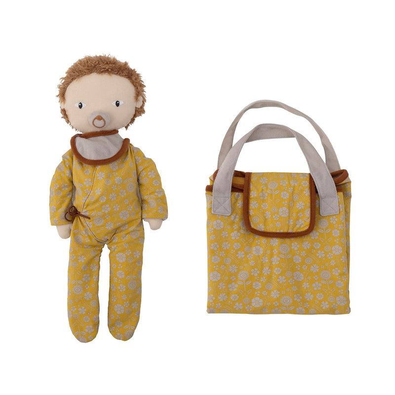 Bloomingville MINI Nalle Soft Puppe, Braun, Baumwolle Online Outlet