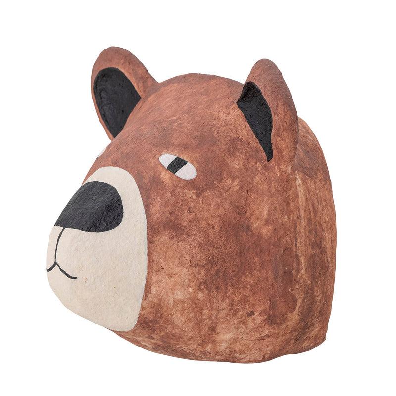 Bloomingville MINI Teda Wanddekoration, Braun, Papiermaché Blitzangebot