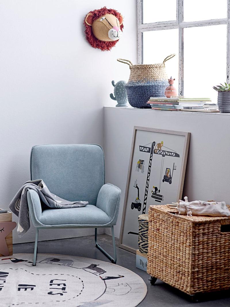Bloomingville MINI Leopold Teppich, Natur, Baumwolle Sonderangebote