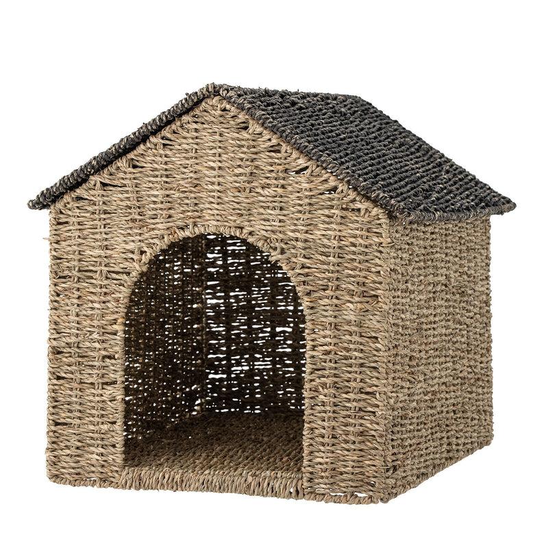 Bloomingville MINI Fredie Korb mit Deckel, Natur, Seegras Neueste Stile