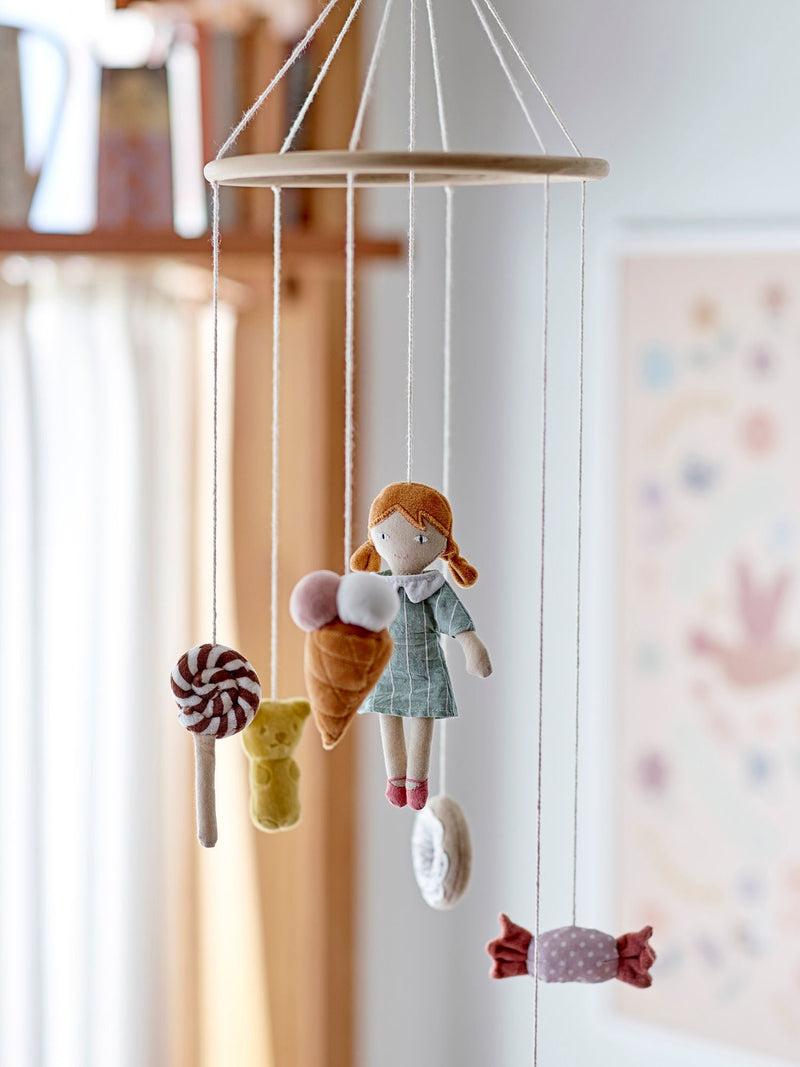 Bloomingville MINI Rosana Mobile, Braun, Baumwolle Bis zu 60% Rabatt