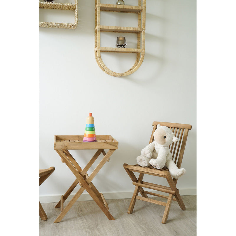 House Nordic Toledo Kinder Outdoor Stuhl aus Teakholz, 2er Set Bis zu 65% Rabatt