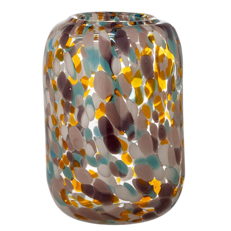 Bloomingville Vidia Vase, Orange, Glas 50% Rabatt mit kostenlosem Versand