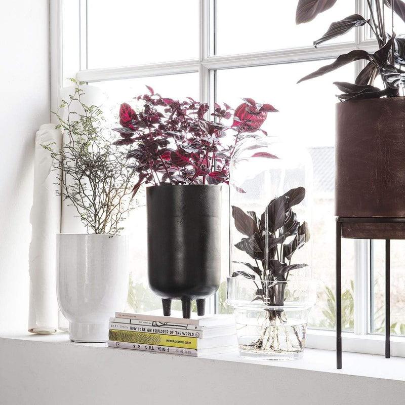 House Doctor Blumentopf Jang Schwarz oxidiert Speichern exportieren