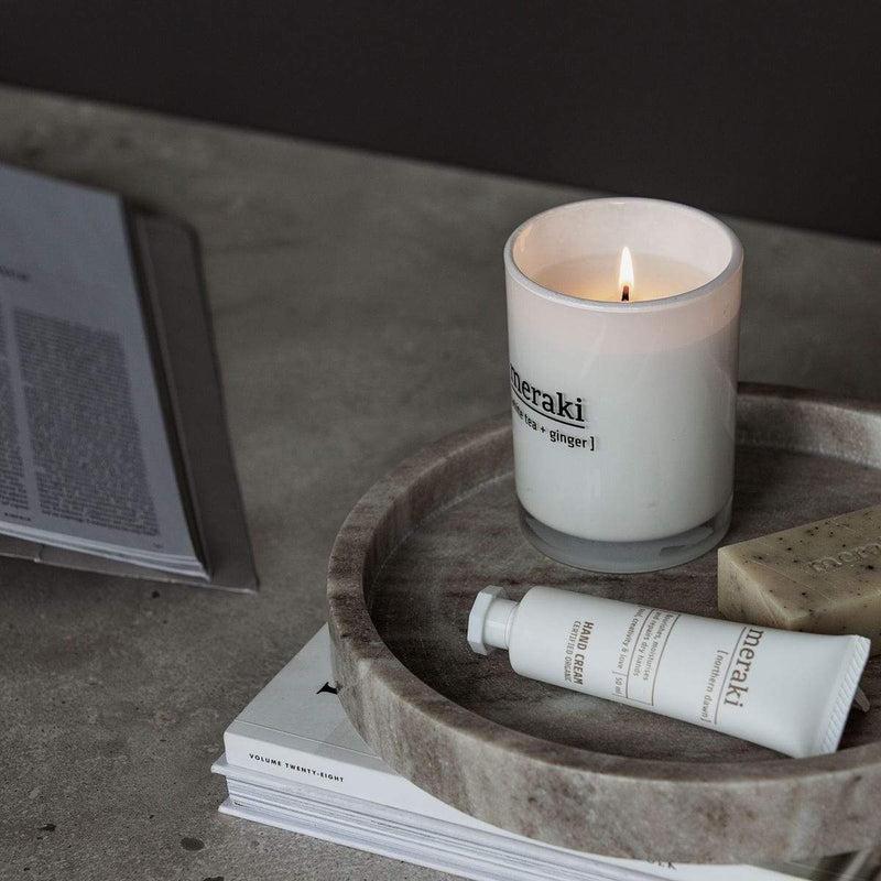 Meraki Tablett Beige Marmor Outlet