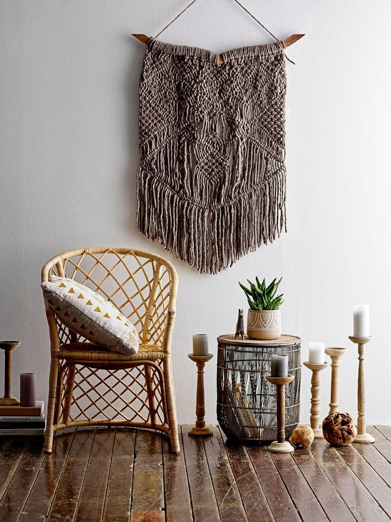 Bloomingville CREATIVE COLLECTION Carola Kerzenständer Set aus recyceltem Holz Black Friday