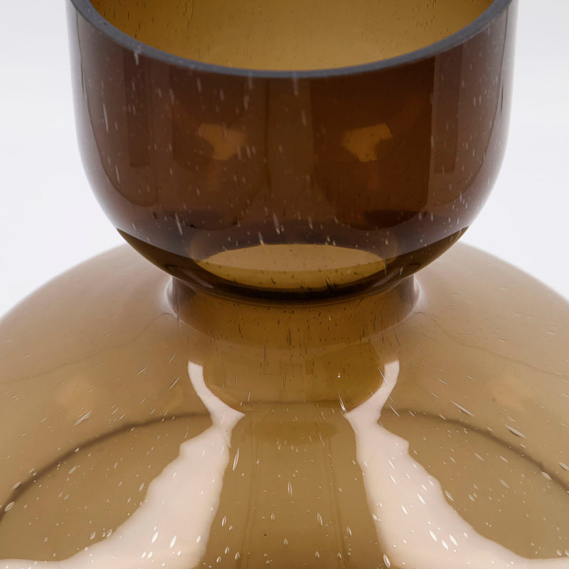 House Doctor Vase, Organi, Amber Lagerräumung