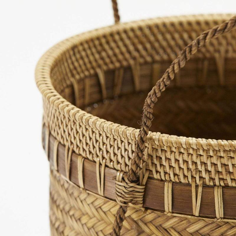 House Doctor Körbe Balie Natur aus Bambus Rattan Große Rabatte