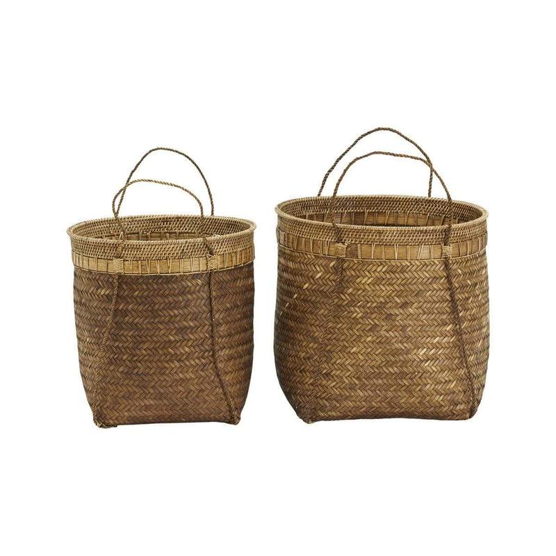 House Doctor Körbe Balie Natur aus Bambus Rattan