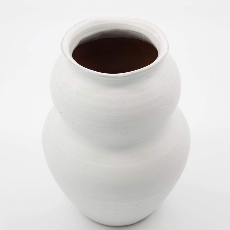 House Doctor Vase Juno Weiß aus Porzellanerde Bestseller