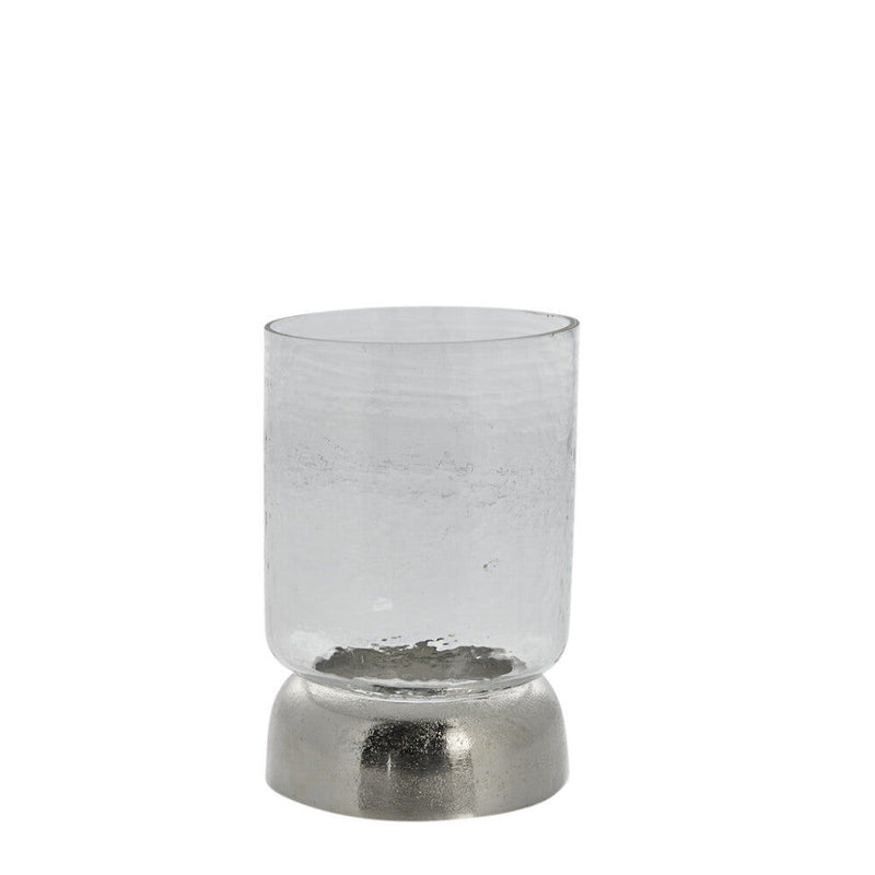 Lene Bjerre Kerzenständer Sandia Silber H:20,7cm