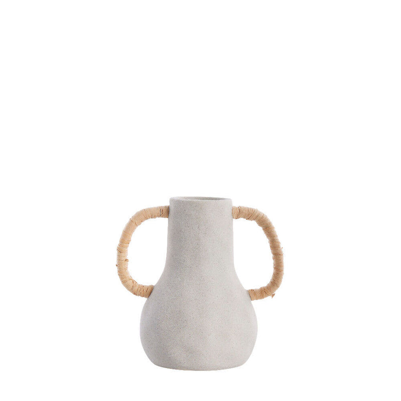 Lene Bjerre Vase Ayelle Offwhite H:21,5cm