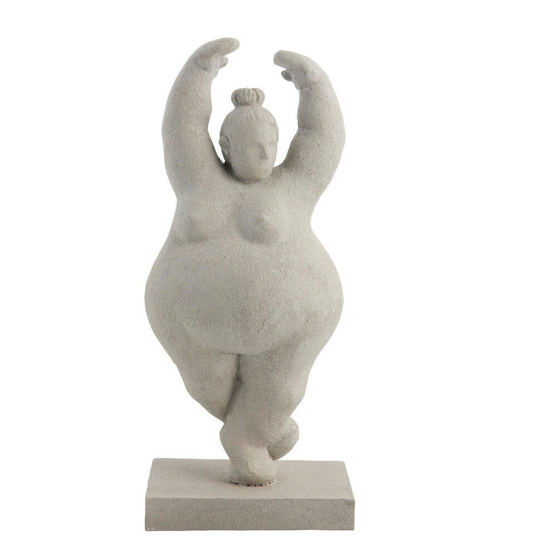 Lene Bjerre Deko-Objekt Serafina Grau H:28cm 50% Rabatt für begrenzte Zeit