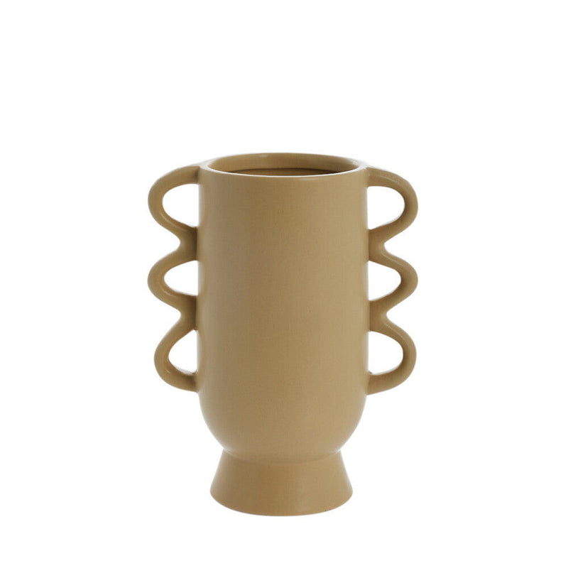 Lene Bjerre Vase Suselle Ockergelb H:20,3 cm