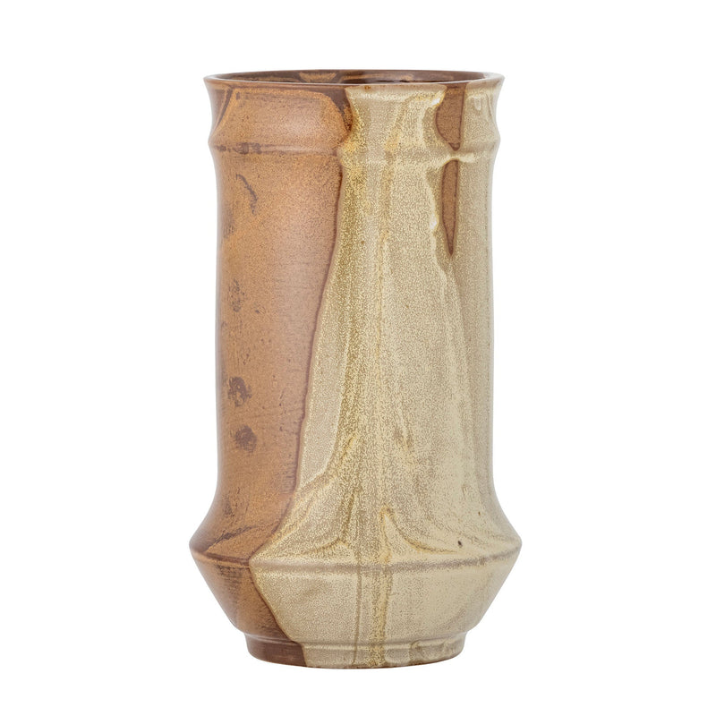 Bloomingville Creative Collection Hailo Vase, Braun, Steingut