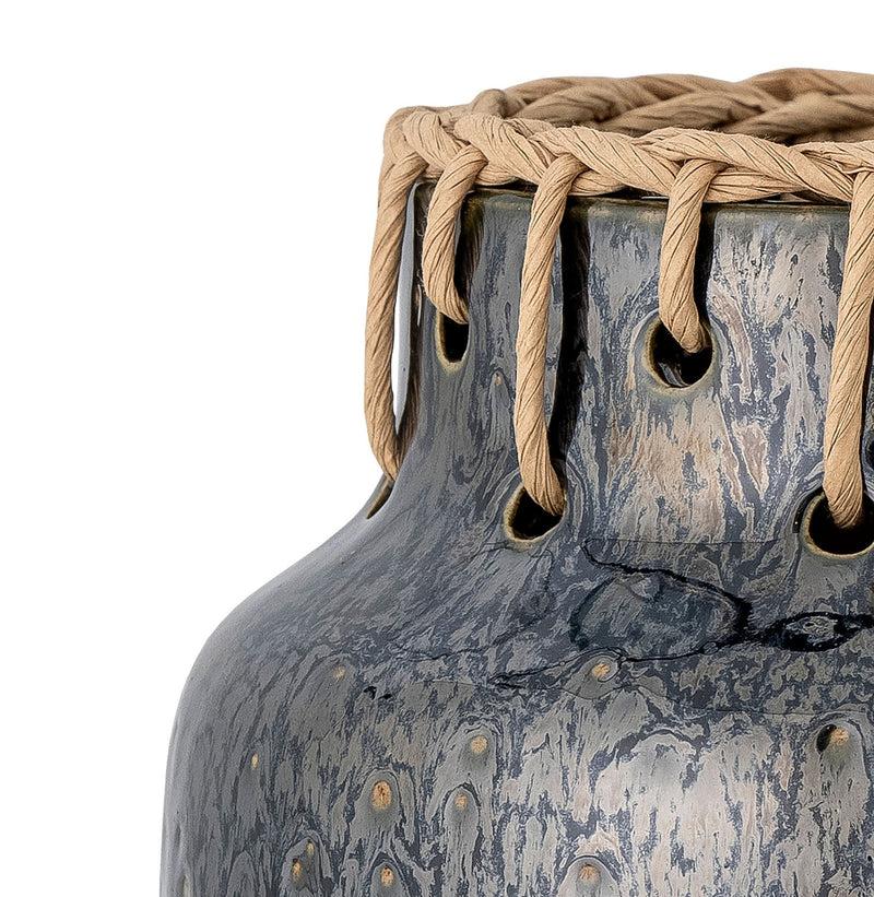 Bloomingville Janel Vase, Schwarz, Keramik Black Friday