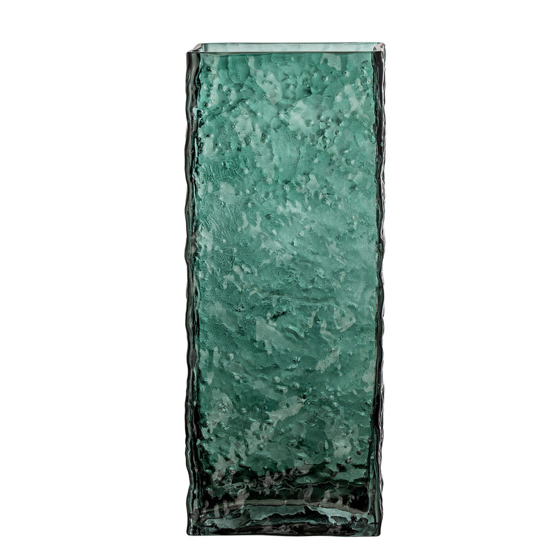 Bloomingville Remon Vase, Grün, Glas