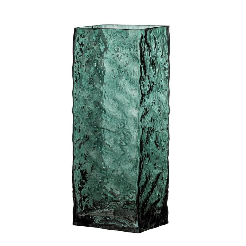 Bloomingville Remon Vase, Grün, Glas Jubiläumsangebot