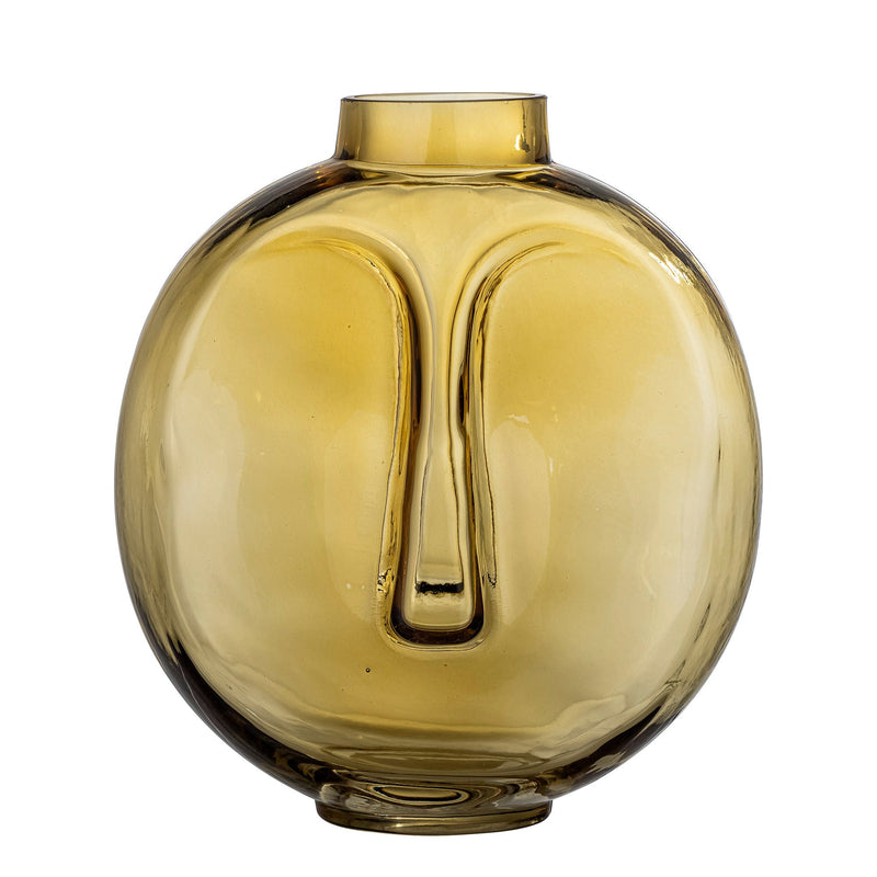 Bloomingville Daisi Vase, Braun, Glas