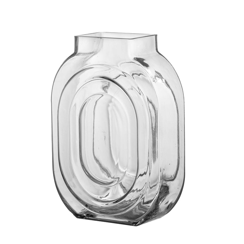 Bloomingville Creative Collection Rafi Vase, Klar, Glas Tägliche Deals