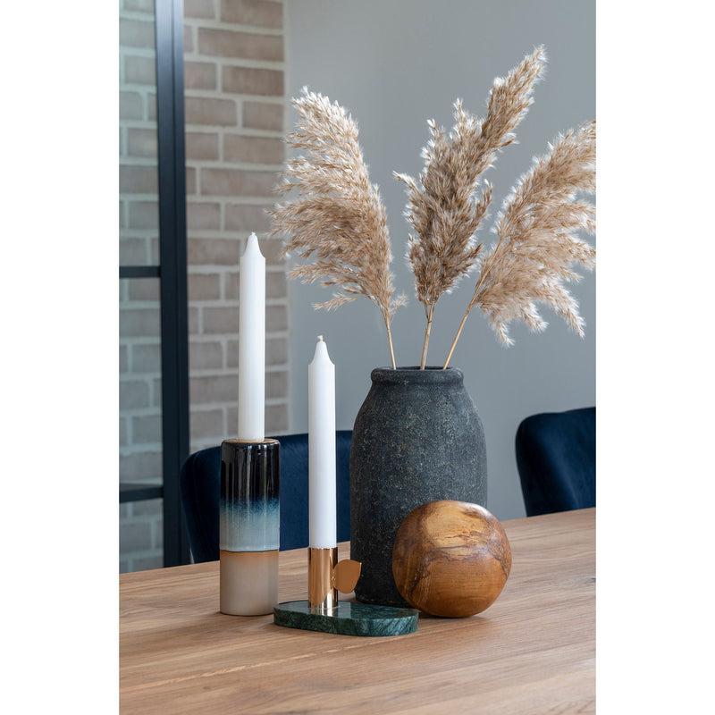 House Nordic Velas Terrakotta Vasen 3er Set in Dunkelgrau Tiefpreis