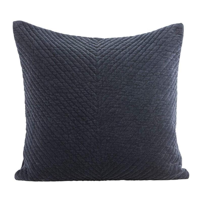 House Doctor Kissenbezug Velv Blau/Petrol