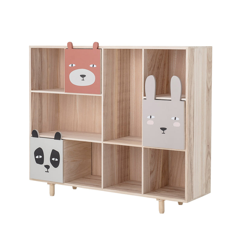 Bloomingville MINI Calle Bücherregal mit Schubladen, Natur, Paulownia Bis zu 60% Rabatt