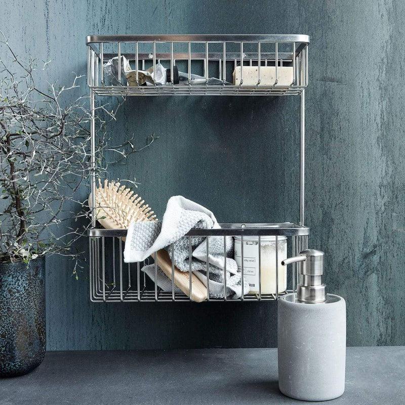 House Doctor Korb Bath Double Silber Super Rabatt