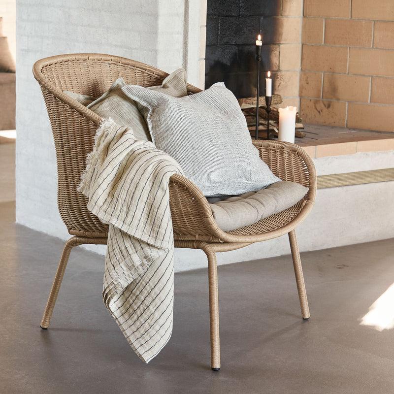 House Doctor Lounge-Sessel, Hapur, Natur Sonderangebot
