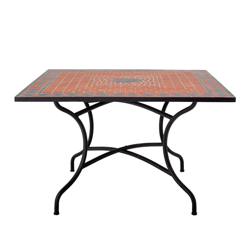 Bloomingville CREATIVE COLLECTION Hellen Esstisch, Rot, Stein Versandkostenfrei