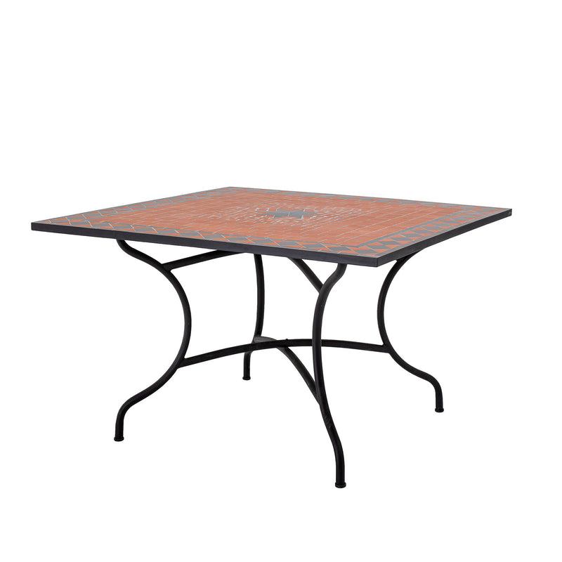 Bloomingville CREATIVE COLLECTION Hellen Esstisch, Rot, Stein Versandkostenfrei