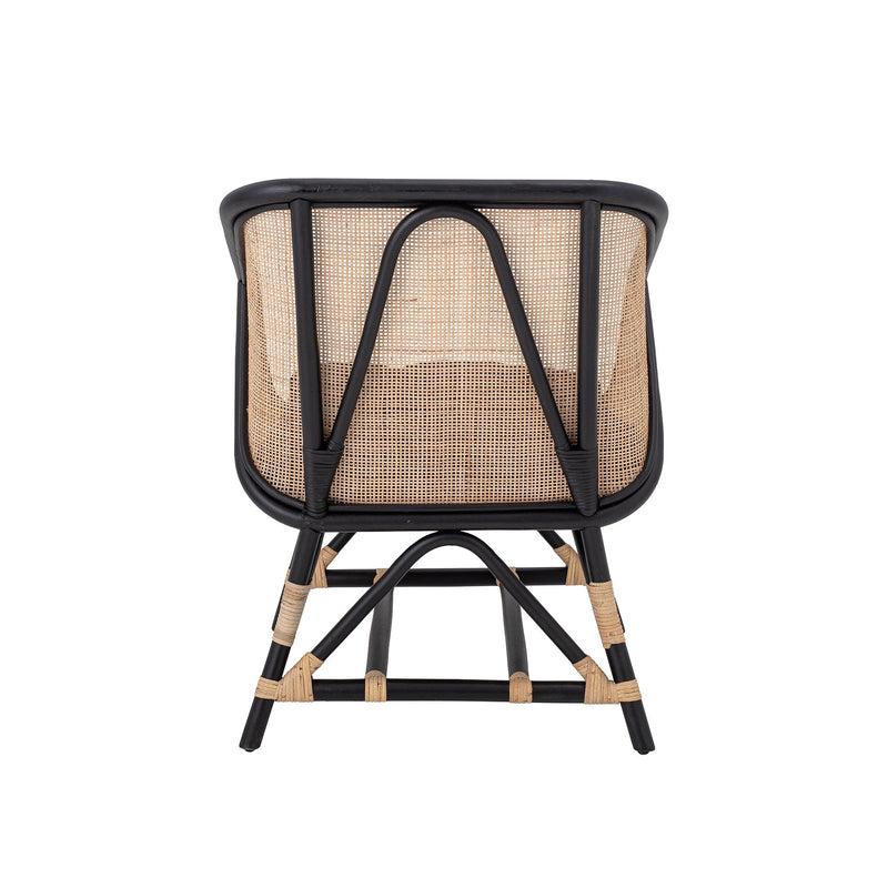 Bloomingville Loue Loungesessel, Schwarz, Rattan Online Shopping