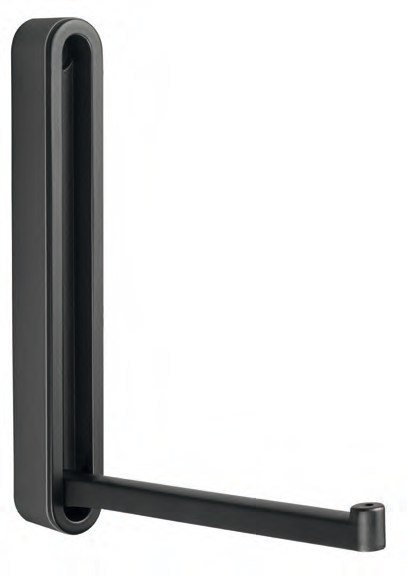 Pieper Concept Wandhaken Canoa Black Edition Schwarz