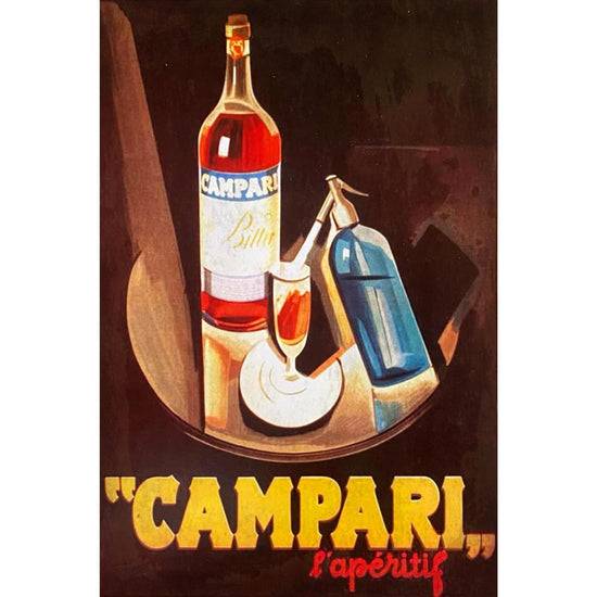 Queen Kerosin Blechschild - Campari Aperitif Outlet