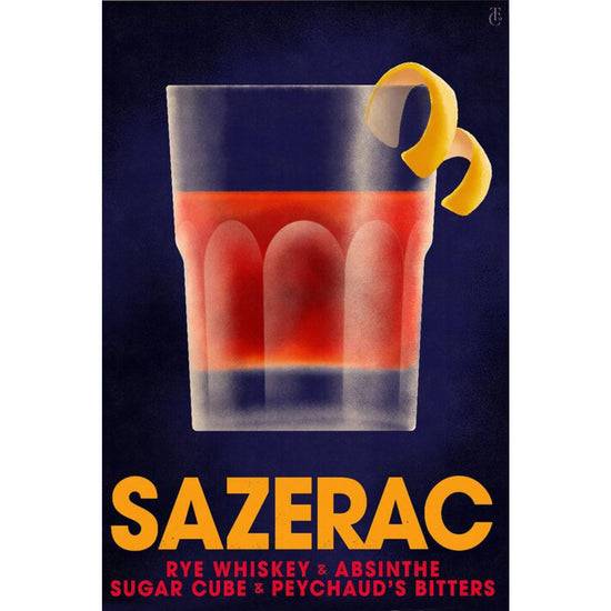 Queen Kerosin Blechschild - Sazerac Schlussverkauf