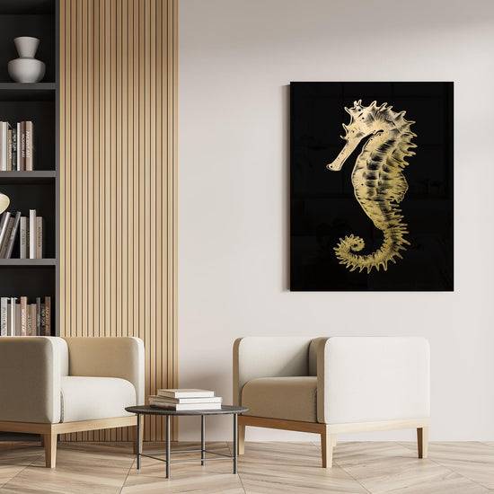 Queen Kerosin Blattgold Bild - Seahorse Angebote