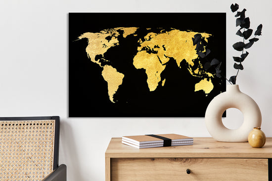 Queen Kerosin Blattgold Bild - World Map Nur für heute