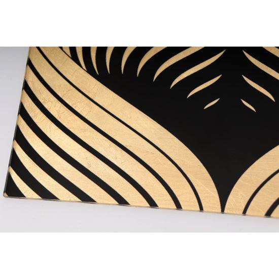 Queen Kerosin Blattgold Bild - Sylt Waves im Angebot