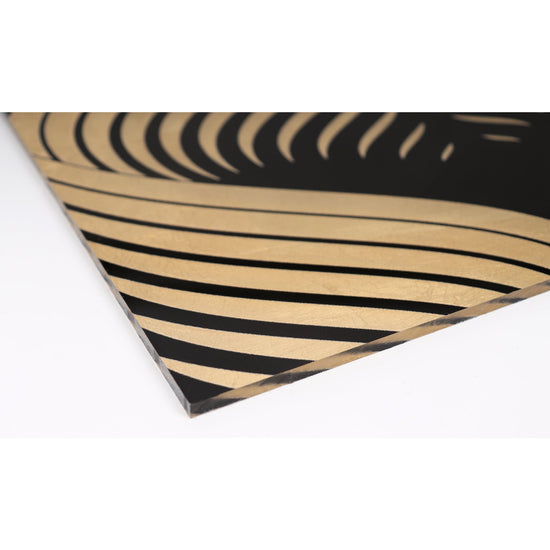 Queen Kerosin Blattgold Bild - Sylt Waves im Angebot