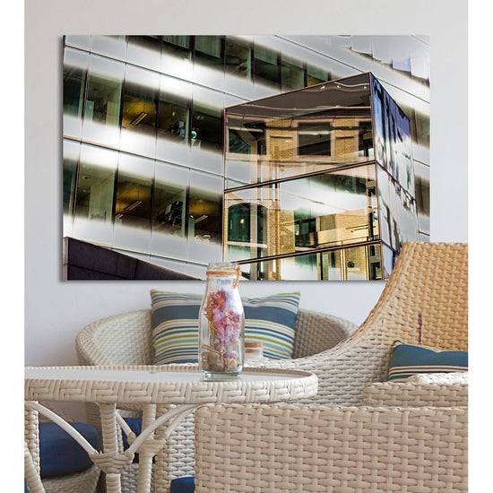 Queen Kerosin Aluminiumbild - Highrise im Angebot