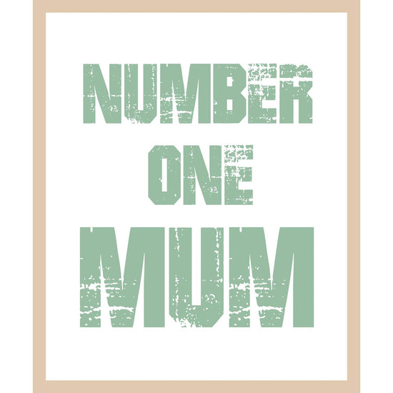 Queen Kerosin Rahmenbild - Number One Mum im Angebot