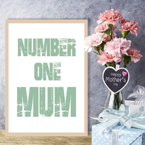 Queen Kerosin Rahmenbild - Number One Mum im Angebot