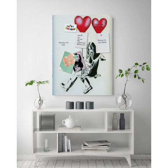 Queen Kerosin Magnetisches Markerboard - Heart balloons Schlussverkauf
