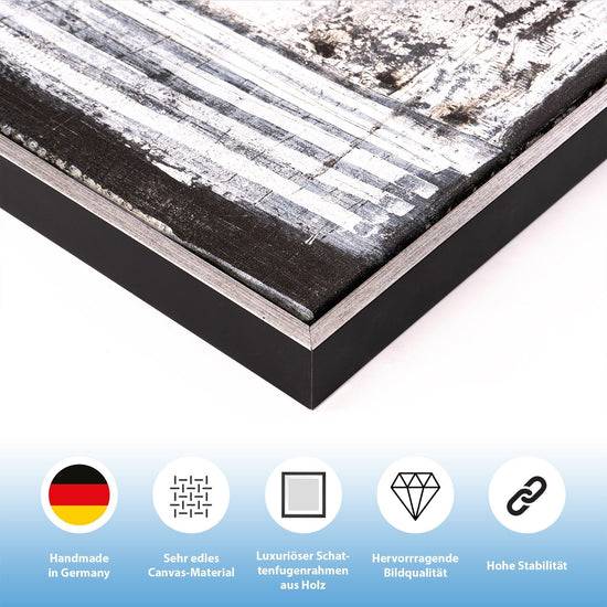 Queen Kerosin Leinwandbild mit Schattenfugenrahmen - Antiquus im Angebot